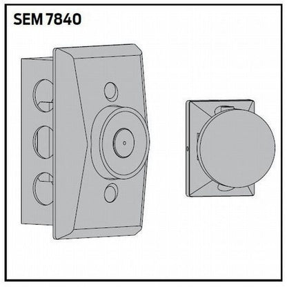LCN SEM7840 Wall Mount Magnet Tri-Volt Standard Profile Door Release