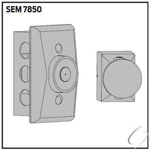 LCN SEM7850DKBRZ Standard Profile Recessed Wall Mount Hold Open Magnet 695.