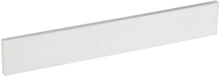 Securitron SFP1/4CL8 Stop Filler Plate 1/4 Inch x 1-1/4 Inch x 8 Inch Clear Finish