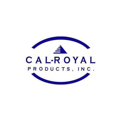 Cal-Royal SH3558R 3.5 x 3.5 - 5/8" Radius Spring Hinges Sold in Pairs