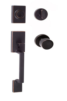 Sure-Loc SH507-R-BG-RD Stockholm Handleset with Bergen Round Handleset Trim