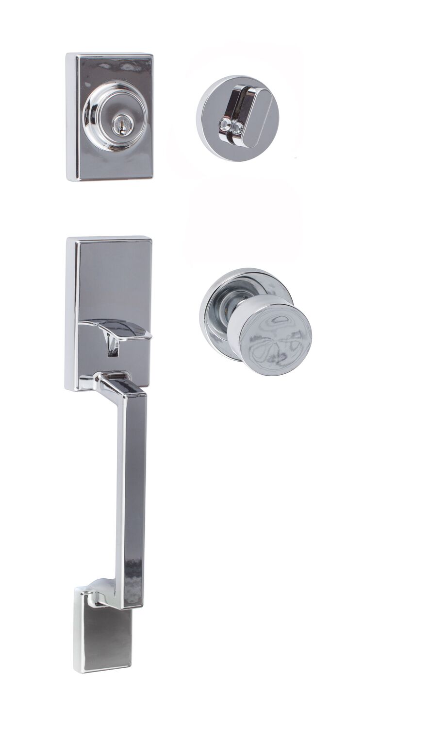 Sure-Loc SH507-R-BG-RD Stockholm Handleset with Bergen Round Handleset Trim