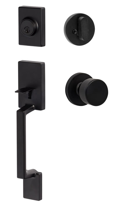 Sure-Loc SH507-R-BG-RD Stockholm Handleset with Bergen Round Handleset Trim