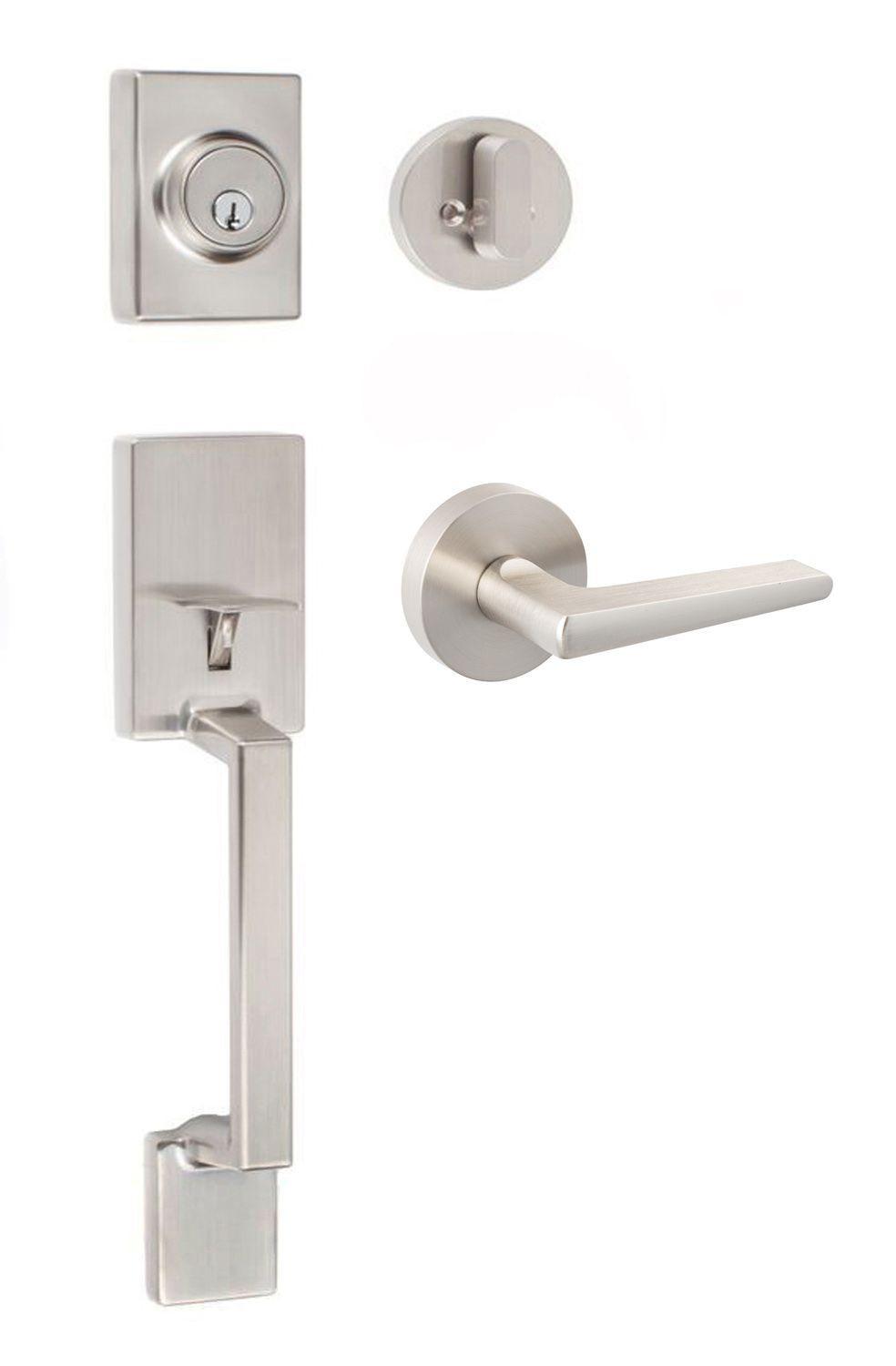Sure-Loc SH507-R-BS-RD Stockholm Handleset with Basel Round Handleset Trim