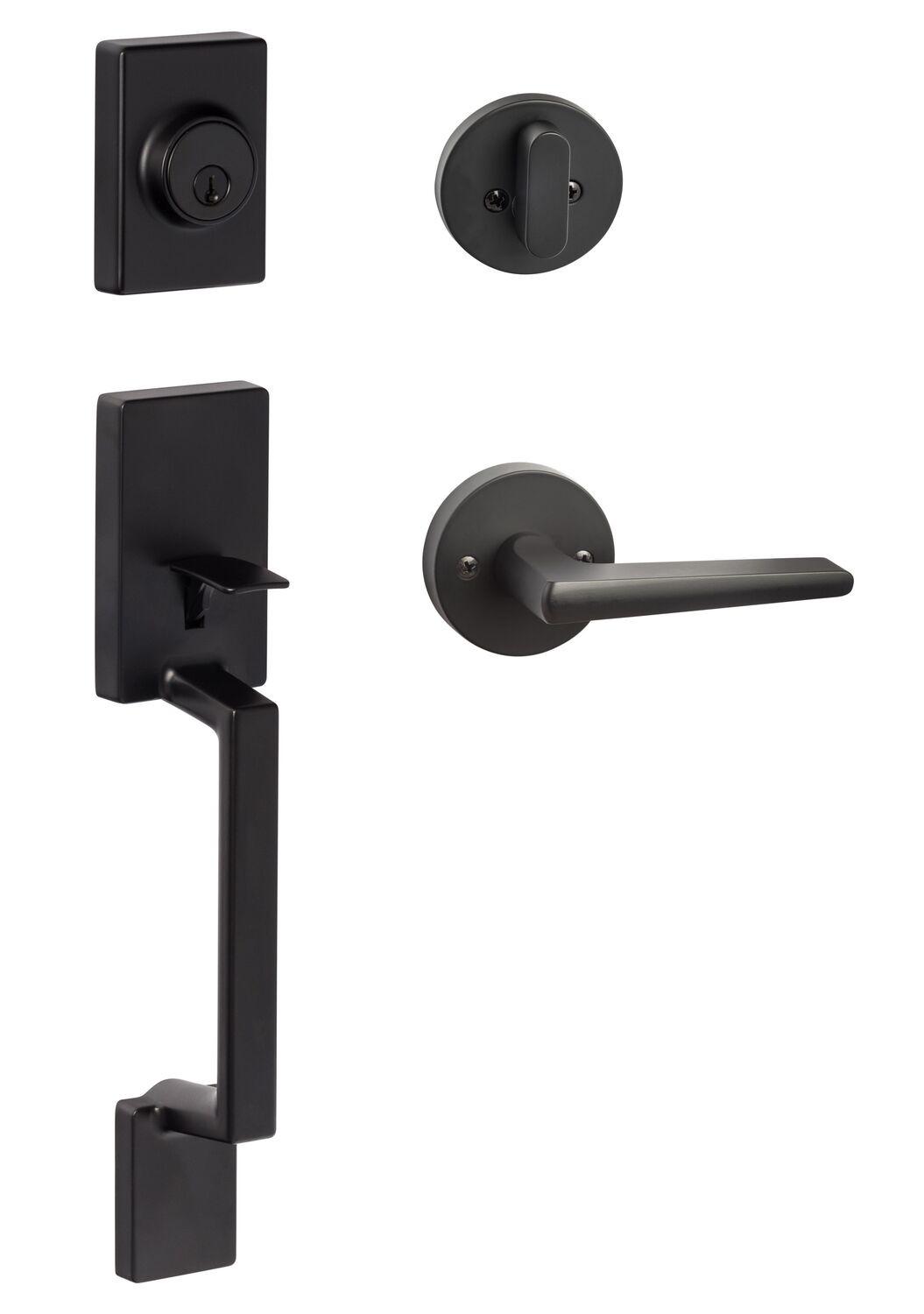 Sure-Loc SH507-R-BS-RD Stockholm Handleset with Basel Round Handleset Trim