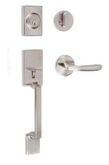 Sure-Loc SH507-R-TR Stockholm Handleset with Torino Handleset Trim.