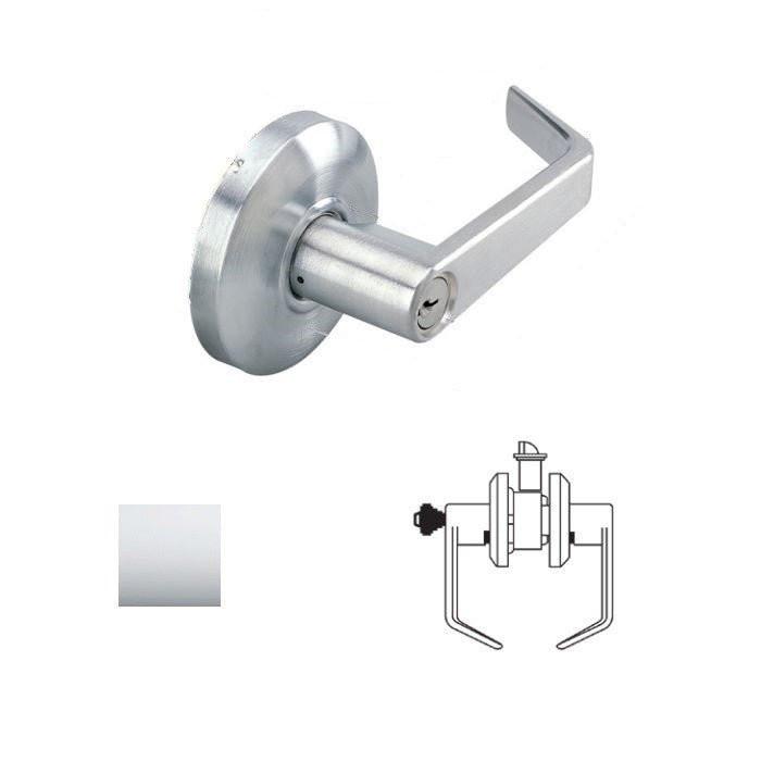 Cal-Royal SL03 Grade 2 Keyed Classroom Door Lever Lockset with 2-3/4" Backset