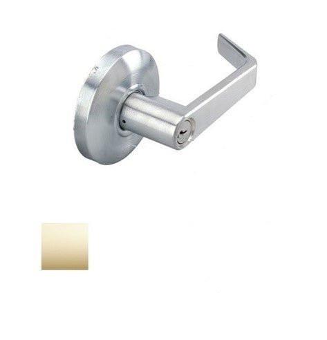 Cal-Royal SL03-2-3/8 Grade 2 Keyed Classroom Door Lever Lockset with 2-3/8" Backset