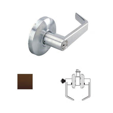 Cal-Royal SL05 Grade 2 Keyed Storeroom Door Lever Lockset with 2-3/4" Backset