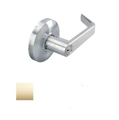 Cal-Royal SL05-2-3/8 Grade 2 Keyed Storeroom Door Lever Lockset with 2-3/8" Backset