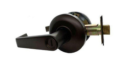 Cal-Royal SL20-2-3/8 Grade 2 Privacy Door Lever Lockset with 2-3/8" Backset