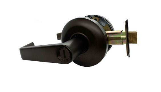 Cal-Royal SL20-2-3/8 Grade 2 Privacy Door Lever Lockset with 2-3/8" Backset