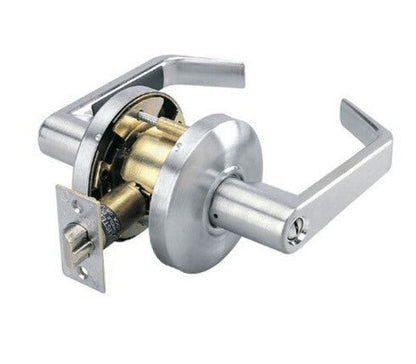 Cal-Royal SL20-2-3/8 Grade 2 Privacy Door Lever Lockset with 2-3/8" Backset