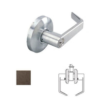 Cal-Royal SL30 Grade 2 Passage Door Lever Lockset with 2-3/4" Backset