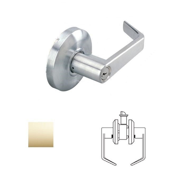 Cal-Royal SL30-238 Grade 2 Passage Door Lever Lockset with 2-3/8" Backset