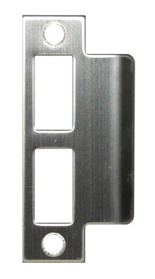 Don-Jo SMEST175630 1-3/4" ASA Strike Plate Satin Stainless Steel.