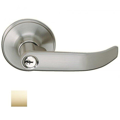 Cal-Royal SOP00 Keyed Entry Door Lever Lockset with Adjustable Backset