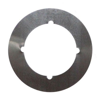 Don-Jo SP1353 3-1/2" Scar Plate with 2-1/8" Hole and Through Bolt Knotches