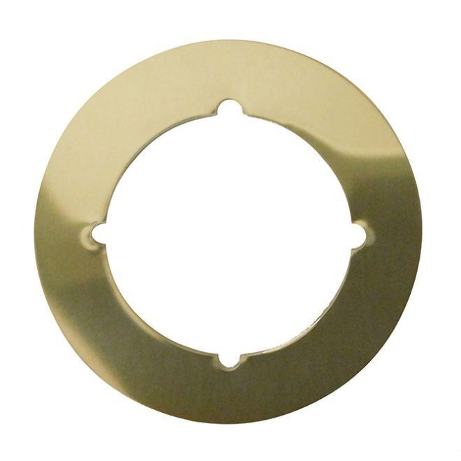 Don-Jo SP1353 3-1/2" Scar Plate with 2-1/8" Hole and Through Bolt Knotches