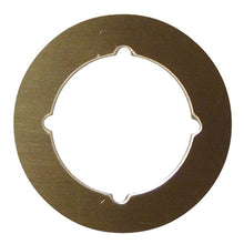 Don-Jo SP1353 3-1/2" Scar Plate with 2-1/8" Hole and Through Bolt Knotches.