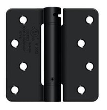 Orca Hardware SPR4014 4" x 4" x 1/4" Steel Spring Hinge