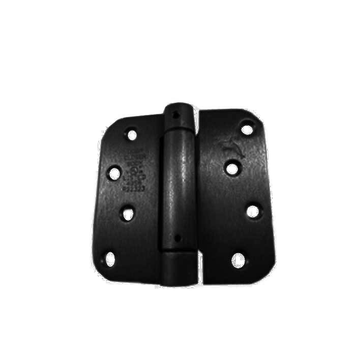 Orca Hardware SPR4058Z 4" x 4" x 5/8" Steel Spring Hinge, Zigzag Hole Pattern
