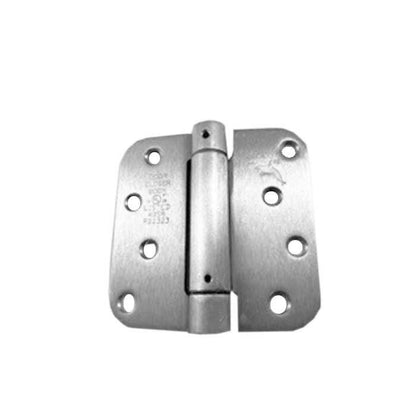 Orca Hardware SPR4058Z 4" x 4" x 5/8" Steel Spring Hinge, Zigzag Hole Pattern.
