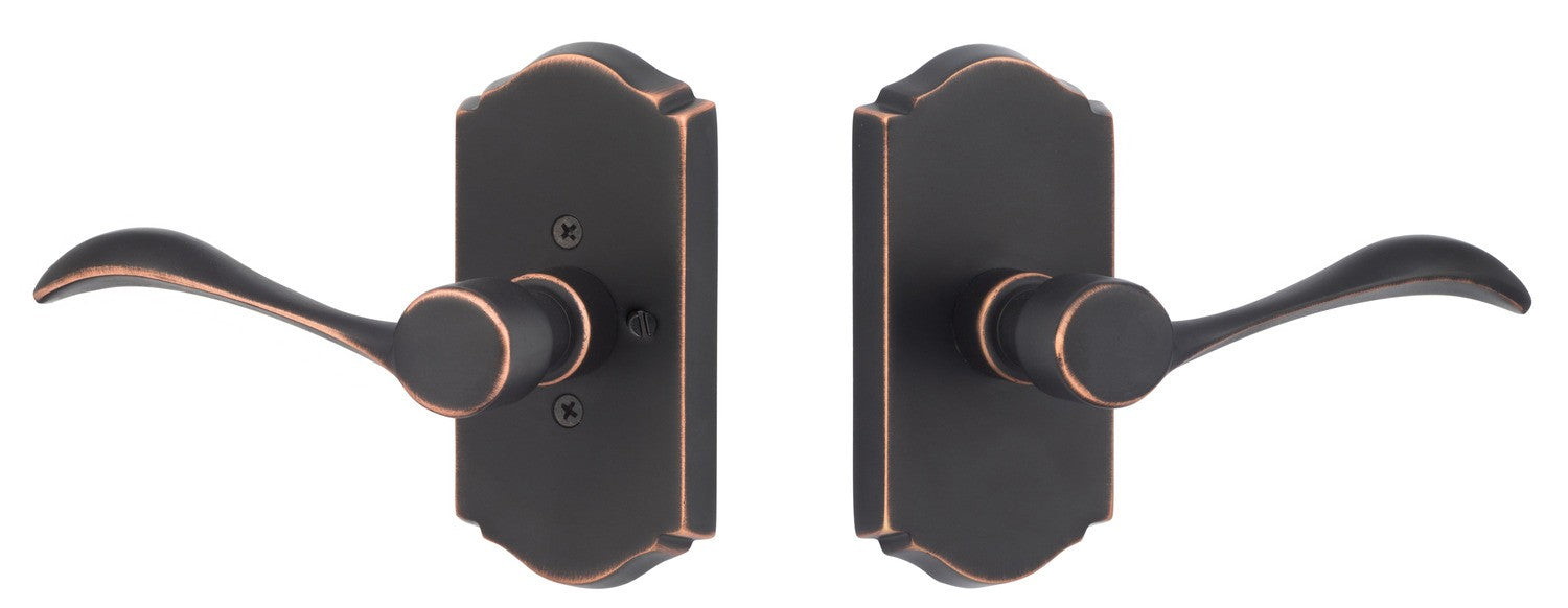Sure-Loc SS100-2 11P LH Sandstone Double Dummy Door Lever Left Hand Vintage Bronze.