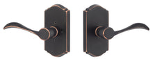 Sure-Loc SS100-2 11P LH Sandstone Double Dummy Door Lever Left Hand Vintage Bronze.
