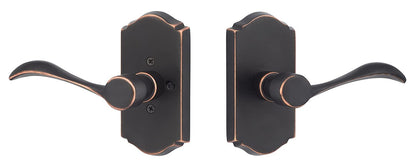 Sure-Loc SS102 11P LH Standstone Privacy Door Lever Left Hand Vintage Bronze.