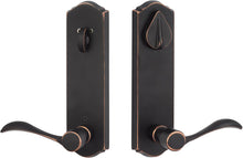Sure-Loc SS107-DB 11P RH Sandstone Entry Lever and Deadbolt Right Hand Vintage Bronze.