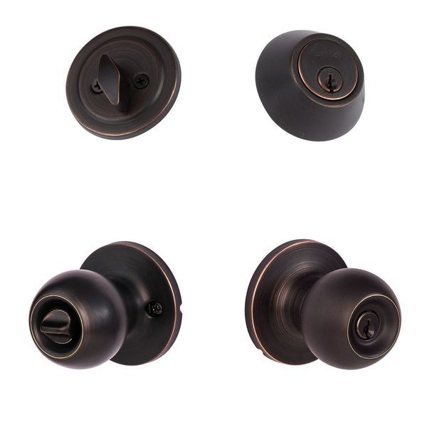 Sure-Loc TA107/DB201 Tahoe Keyed Entry Knob and Deadbolt