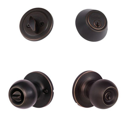 Sure-Loc TA107/DB201 Tahoe Keyed Entry Knob and Deadbolt