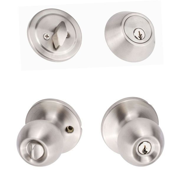 Sure-Loc TA107/DB201 Tahoe Keyed Entry Knob and Deadbolt