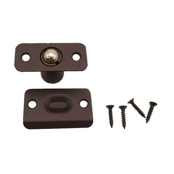 Orca Hardware TH-70RC Radius Corner Ball Catch With Radius Strike.