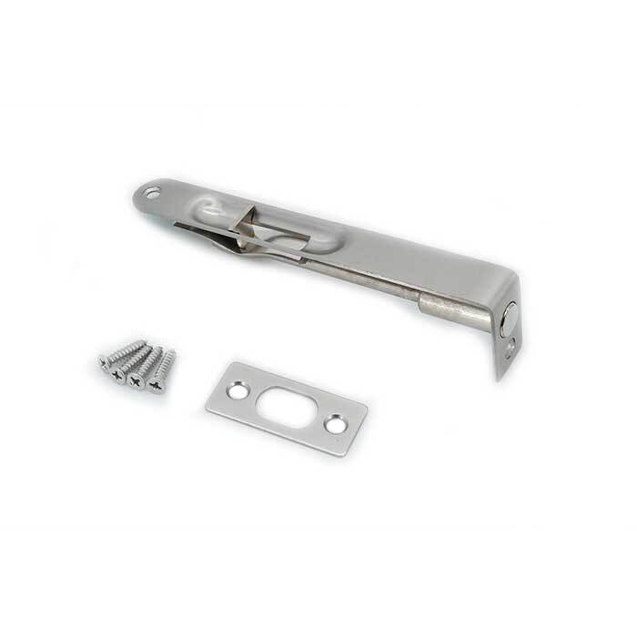 Orca Hardware TH-FBRC6 6 In. Flush Bolt, Radius Corner.