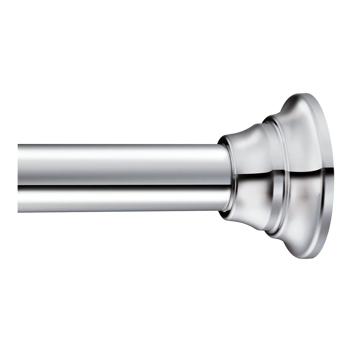 Moen TR1000CH Tension Shower Rod from 44" to 72" Bright Chrome Finish.