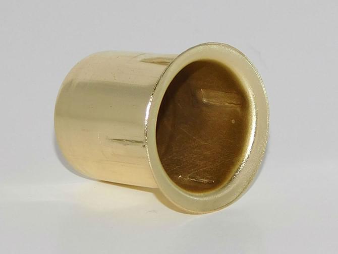 Don-Jo TS100BP 1" Thimble Strike Brass Plated Finish.