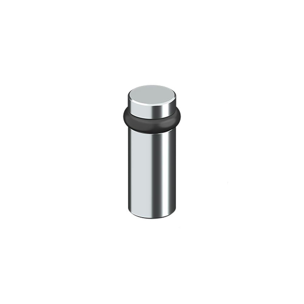 Deltana UFB6000U26 Round Universal Floor Bumper 3" Bright Chrome Finish.