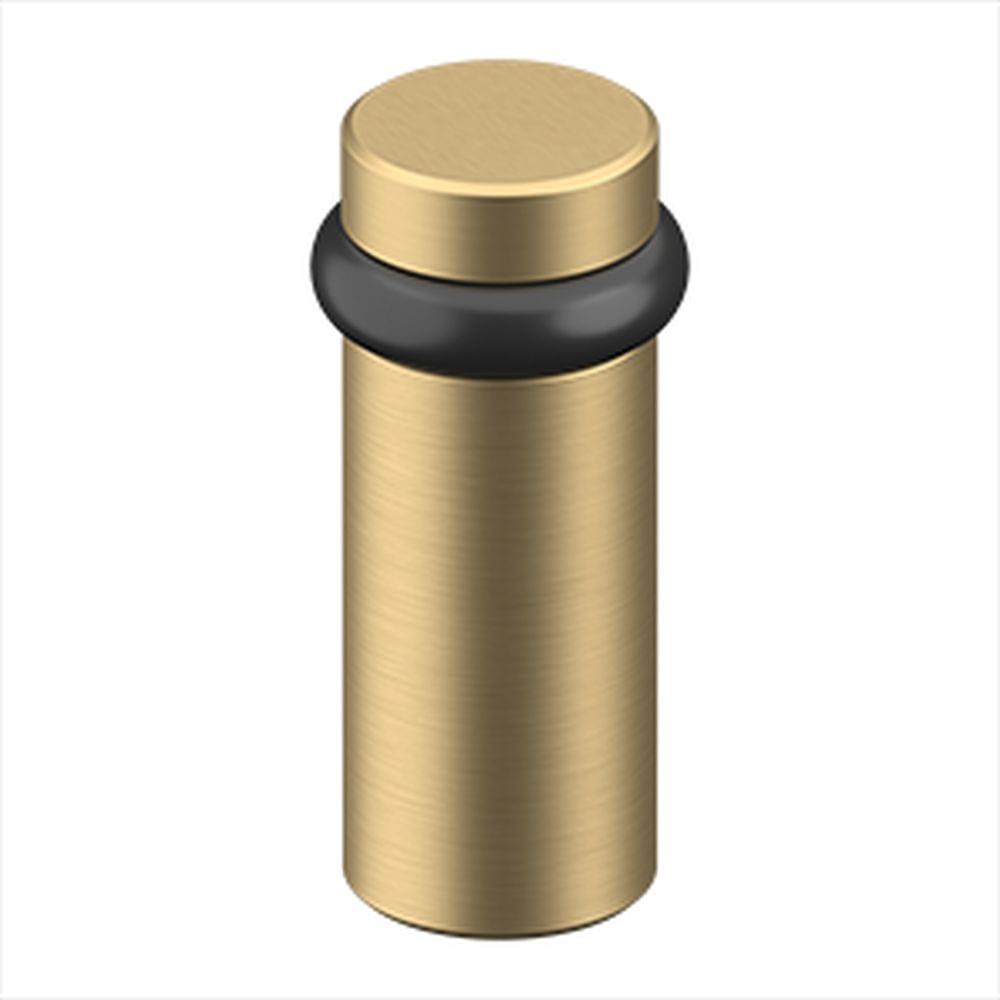 Deltana UFB6000U4 Round Universal Floor Bumper 3" Satin Brass Finish.