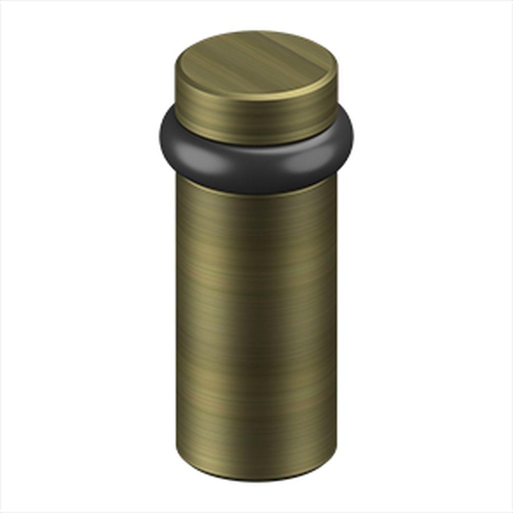 Deltana UFB6000U5 Round Universal Floor Bumper 3" Antique Brass Finish.