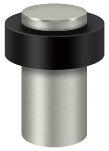 Deltana UFB7500U15 3" Round Universal Floor Bumper Satin Nickel Finish.