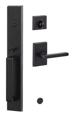 Sure-Loc VL507-LN Vail Full Plate Single Cylinder Keyed Handleset