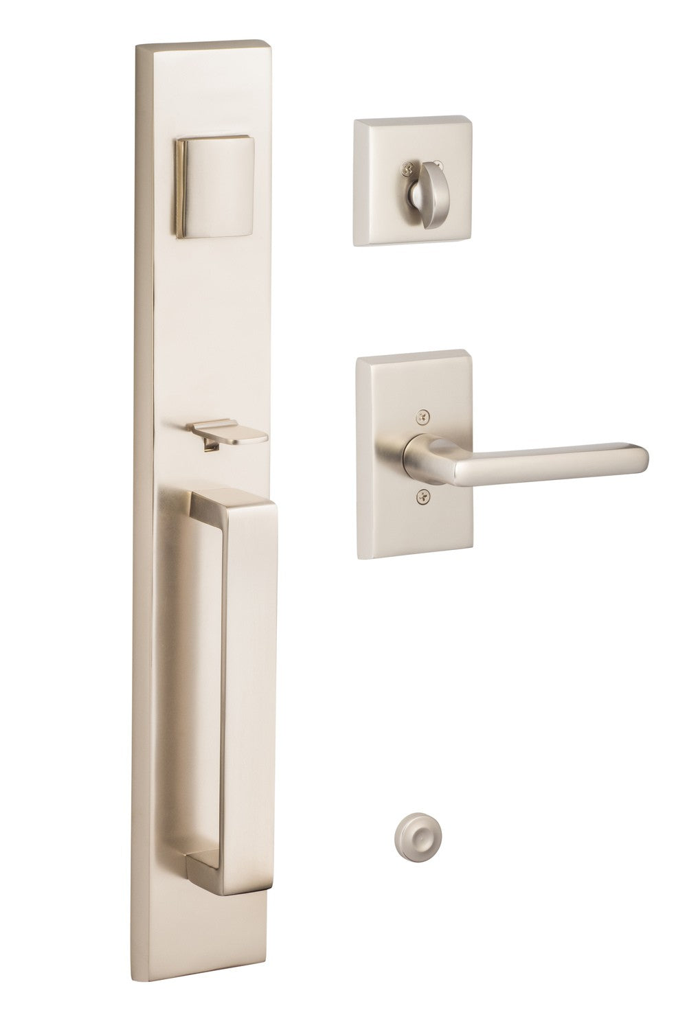 Sure-Loc VL507-LN Vail Full Plate Single Cylinder Keyed Handleset