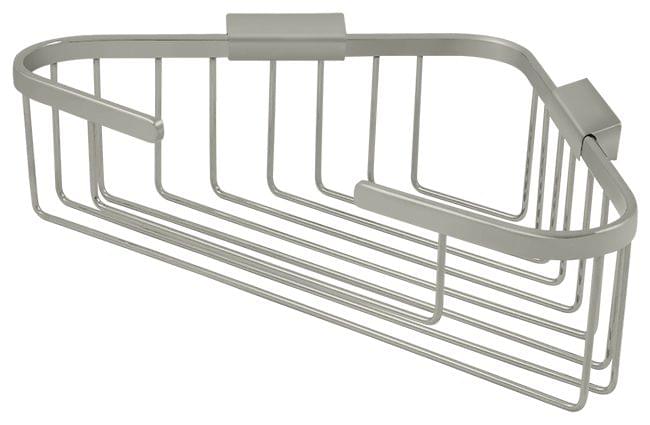 Deltana WBC1310U15 Wire Basket; 13" Corner Basket; Satin Nickel Finish.