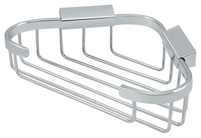 Deltana WBC8570U26 Wire Basket; 8-1/2" Corner Basket; Bright Chrome Finish.