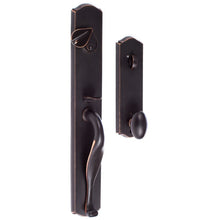 Sure-Loc WS507-SR Wasatch Single Cylinder Handleset with Slickrock Knob Interior Trim