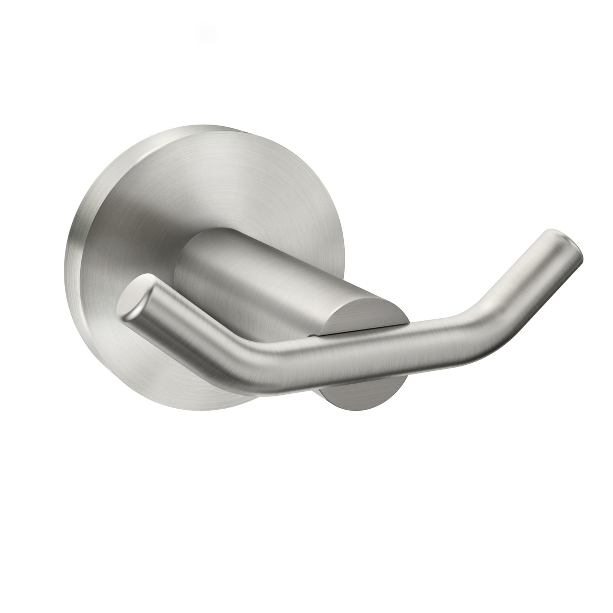 Moen Y5703BN Arlys Double Robe Hook Brushed Nickel Finish.