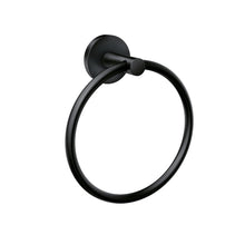 Moen Y5785BL Arlys Towel Ring Matte Black Finish.