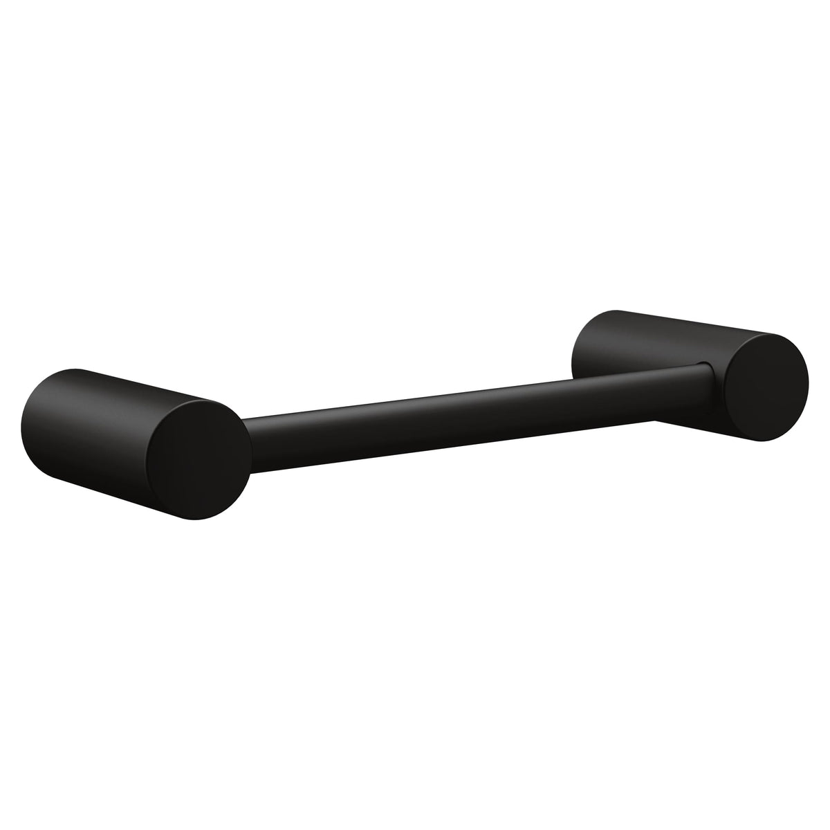 Moen YB0486BL Align 9" Hand Towel Bar Matte Black Finish.